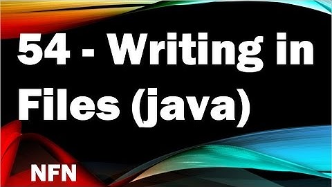 java tutorials urdu NFN 55   File Reading