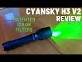 Cyansky H3 v2 Review - Second iteration of hunting Brilliance with built-in green and red filters
