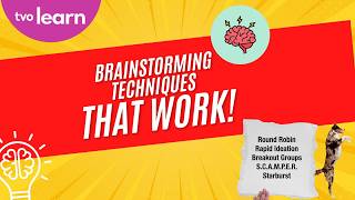 Brainstorming Techniques Explained 🧠💡Unlock Your Creative Potential | TVO Learn