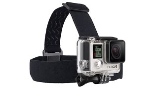 GoPro Hero 4 Silver Edition + Headstrap running test