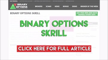 Binary Options Skrill