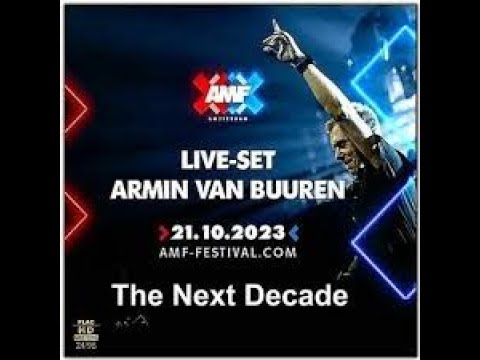 Armin Van Buuren Live At Amf, Amsterdam 2023