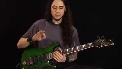 Picking Pattern with Diminished Scale - Lead Guitar Lesson