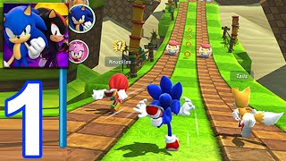 Sonic Forces - Running Battle - Gameplay Walkthrough Part 1 (iOS, Android) screenshot 1