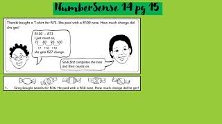 NumberSense 14 pg 14 & 15 Gr 4