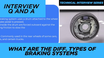 Braking Systems Explained! | Types of Braking Systems & How They Work