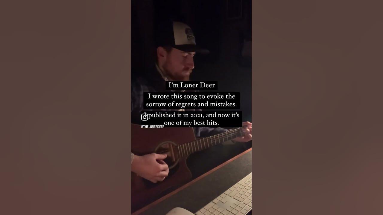 about "Now I’m Blind" 🧡 #lonerdeer #music #folk