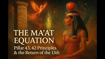 The Ma’at Equation: Pillar 43, 42 Principles & the Return of the 13th
