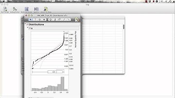 Computing a Normal Probability Plot Using JMP