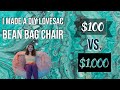 How I made a DIY Lovesac Bean Bag Chair