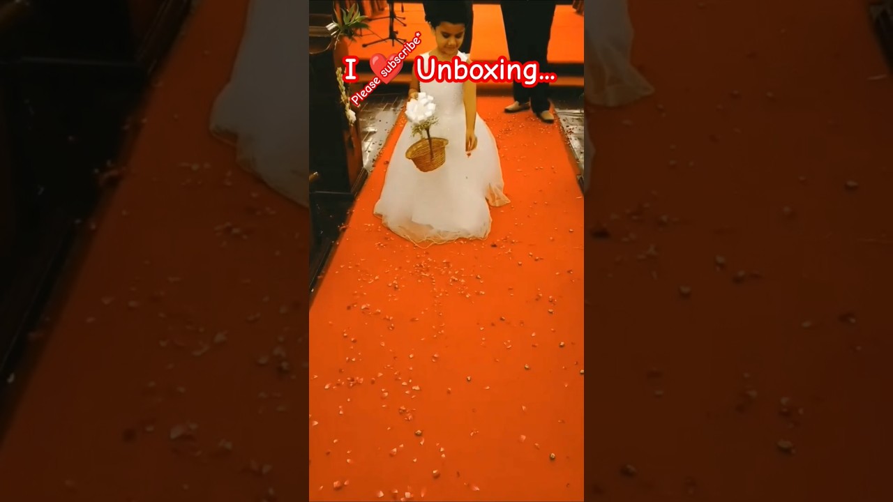 Unboxing Mark & Mia Party Gown 