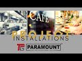 Project installations  cafe  canteen kitchen  paramount fse