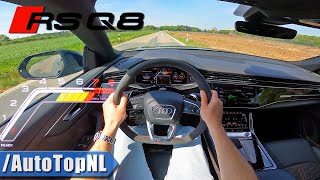 Audi RSQ8 4.0 TFSI V8 600HP POV Test Drive by AutoTopNL