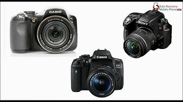DSLR Camera data recovery: Process to recover lost or deleted files from Digital Camera