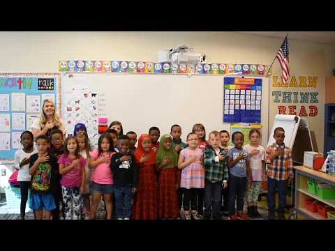 West Franklin Elementary School Pledge of Allegiance