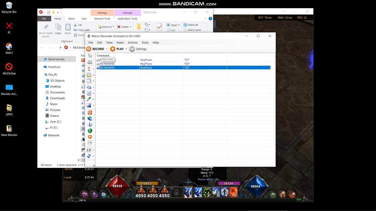 Macro auto combo tutorial - YouTube