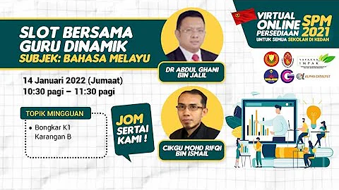 SESI LIVE BERSAMA GURU DINAMIK SUBJEK BAHASA MELAYU