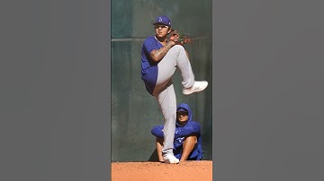 Julio Urías in action? Baseball is back. #shorts