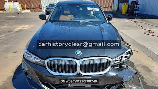 3MW89CW02T8F88749 | 2026 BMW 330Xi 18572 mi NV Black Nr - Non-repairable Automatic No Keys Present