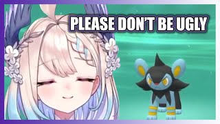[ NIJISANJI EN ] Enna Reacts to her Kyoneko evolving ( Pokemon Shining Pearl )