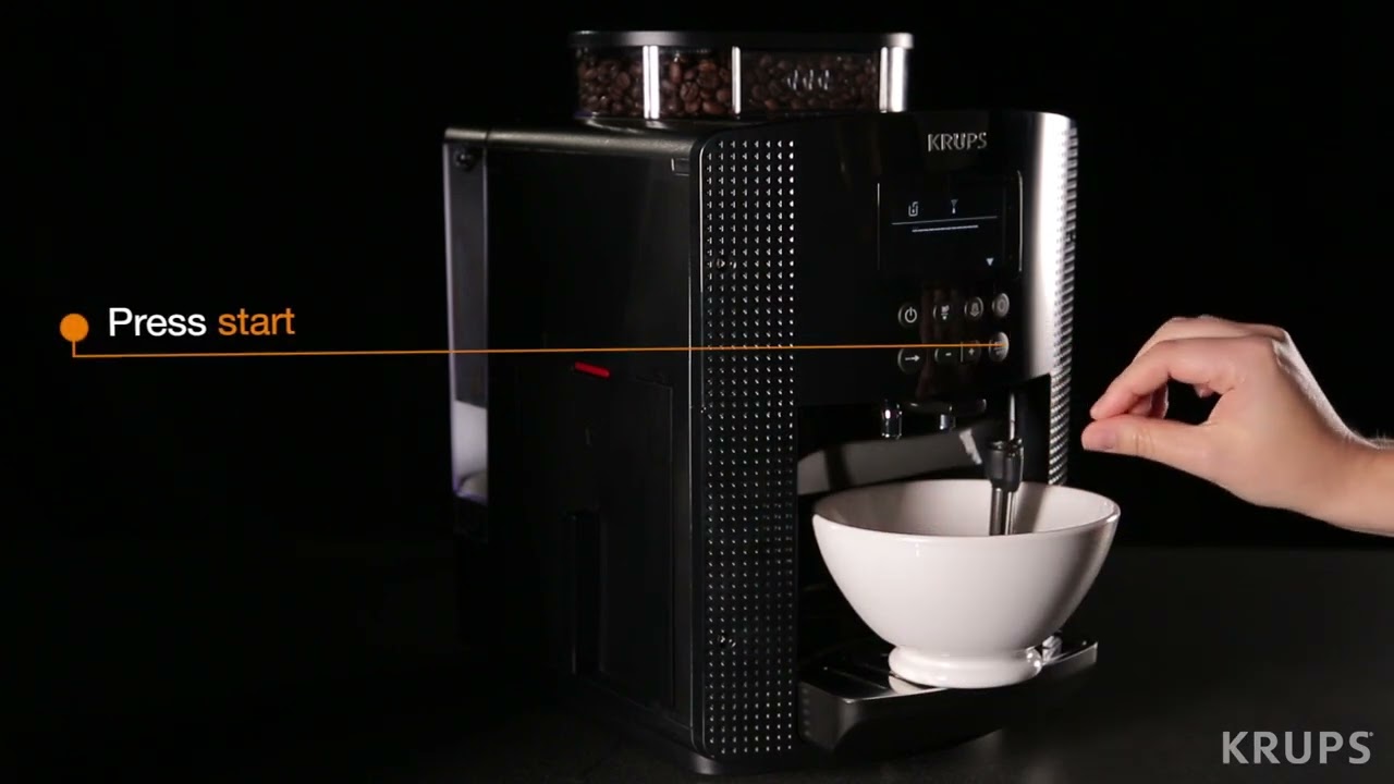 KRUPS Essential  How to descale your automatic espresso coffee machine? 