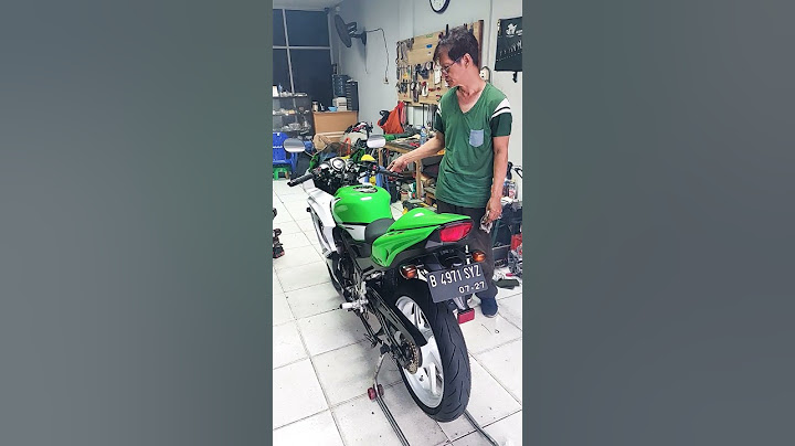 Knalpot CMS buat Ninja RR
