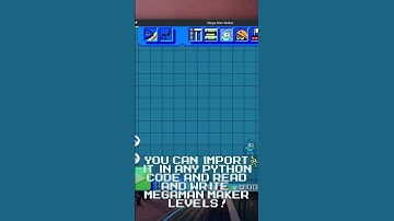Modify Levels with CODE in Mega Man Maker! #megamanmaker #python #coding #megamaker #mmm