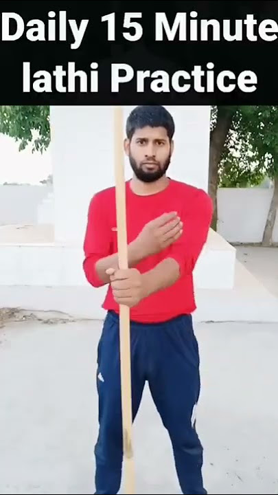 Lathi chalana sikhe #shorts