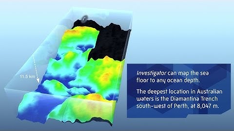 RV Investigator – mapping the sea floor (science version)