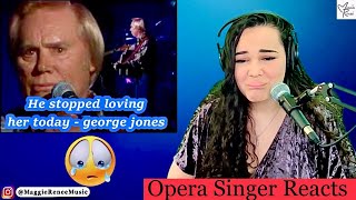 Opera Singer Reacts to George Jones - He Stopped Loving Her Today screenshot 5