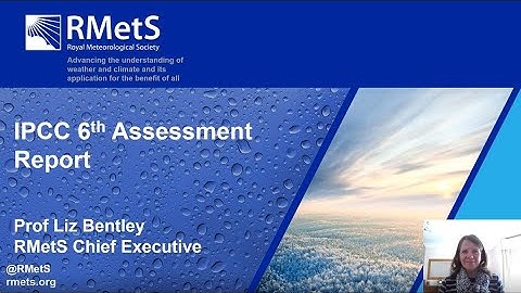 IPCC AR6 Highlights Video for MetMatters