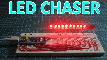 How To Make LED Chaser Circuit | Using STM32
