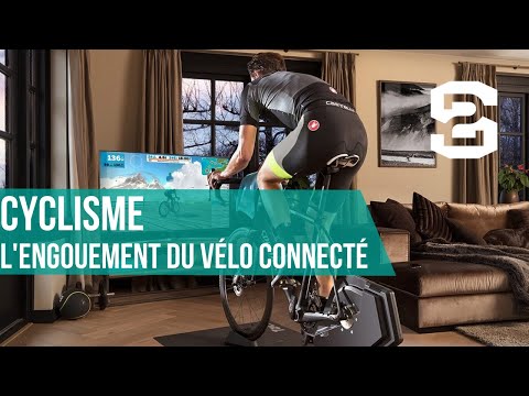 Le vélo connecté en tête d'échappée