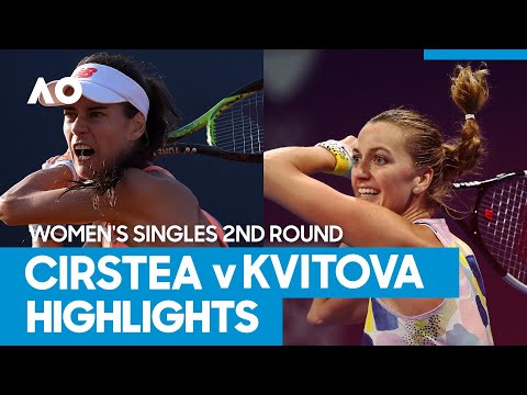 Sorana Cirstea vs Petra Kvitova Match Highlights (2R) | Australian Open 2021