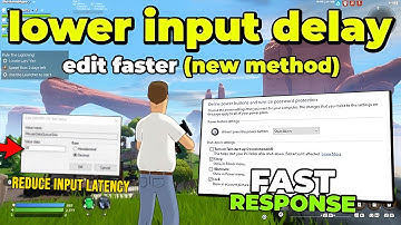 How To Boost FPS & Reduce Input Delay in Fortnite Chapter 6