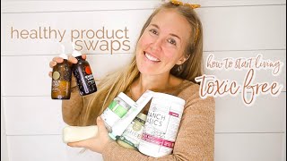 All-Natural, Healthy Product SWAPS // how to switch to NON-TOXIC + clean products // Ammie Harris