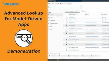 Advanced Lookup in Microsoft Dynamics 365 & Model-Driven App Forms