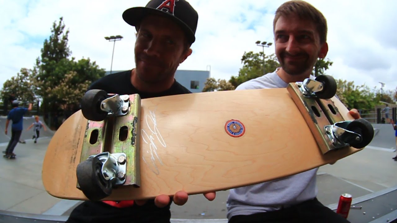 CASTER WHEEL SKATEBOARD! YOU MAKE IT WE SKATE IT EP 12 YouTube