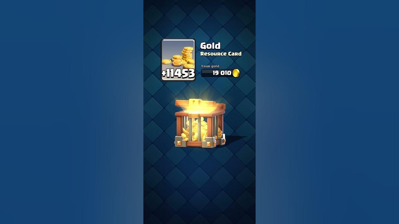 CLASH ROYALE OVERFLOWING GOLD CRATE OPENING shorts tiktok 