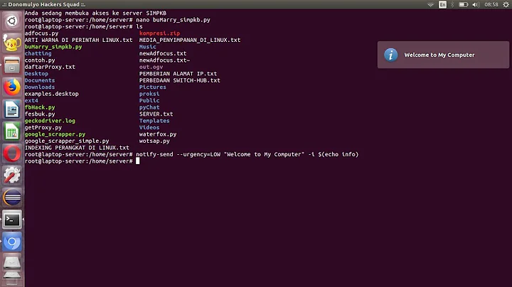 How to Create Notification in Linux Ubuntu (notify-send)