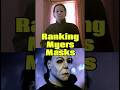 Micheal Myers masks #halloween #superhero #invincible #scary #ranking #reaction #michealmyers