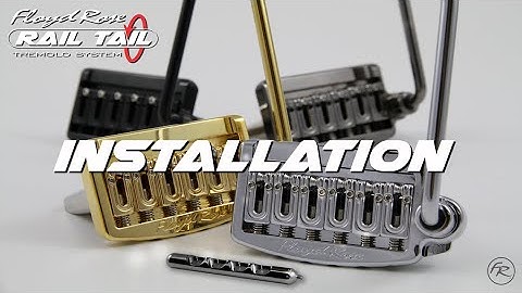 Floyd Rose Rail Tail Installation (OFFICIAL)