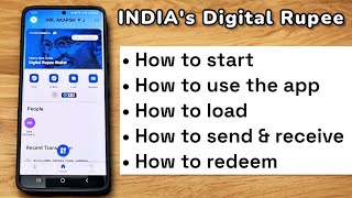 E-RUPEE App Malayalam | How to use e-Rupee Wallet | How to send & receive Digital Rupees