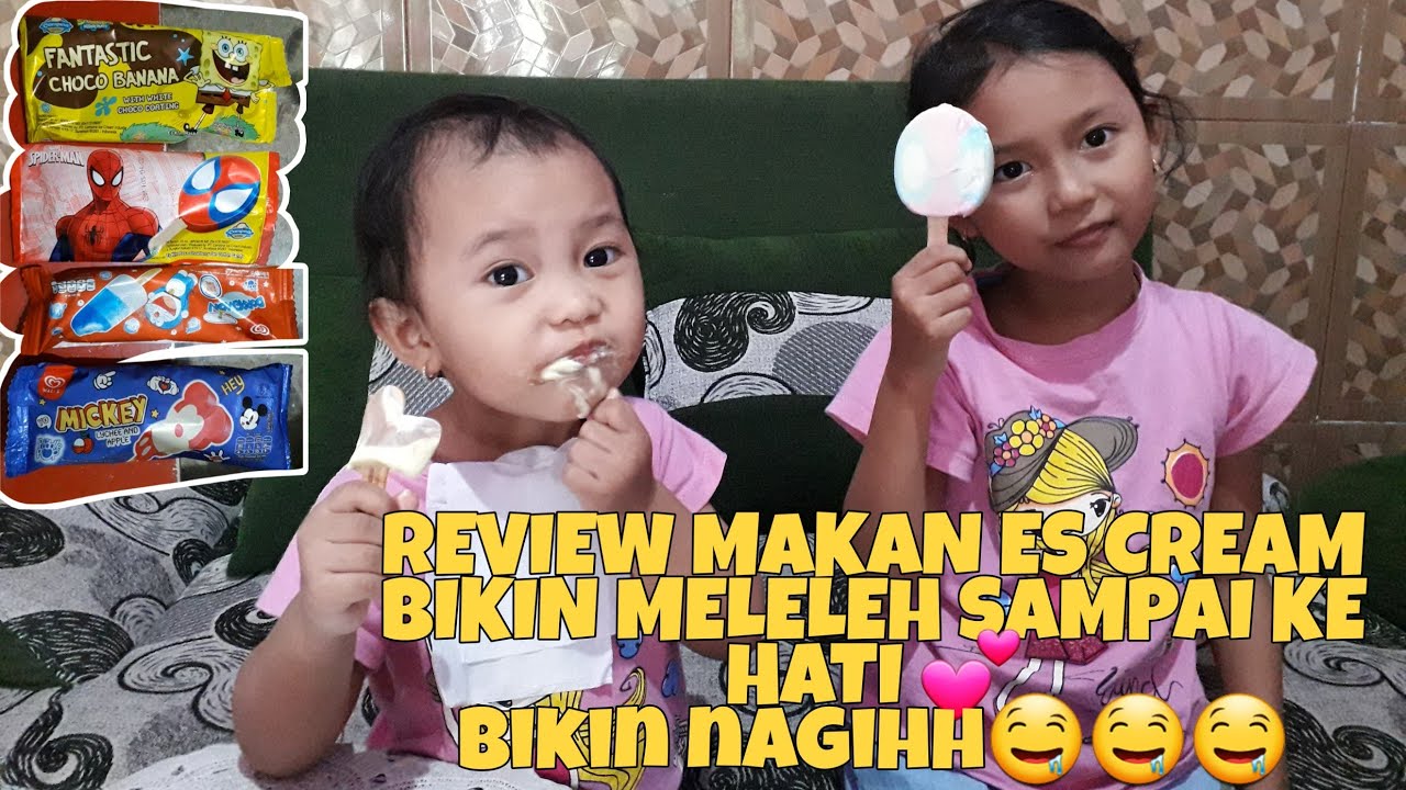 || REVIEW MAKAN ES KRIM KESUKAAN BIKIN MELELEH & NAGIIH || #