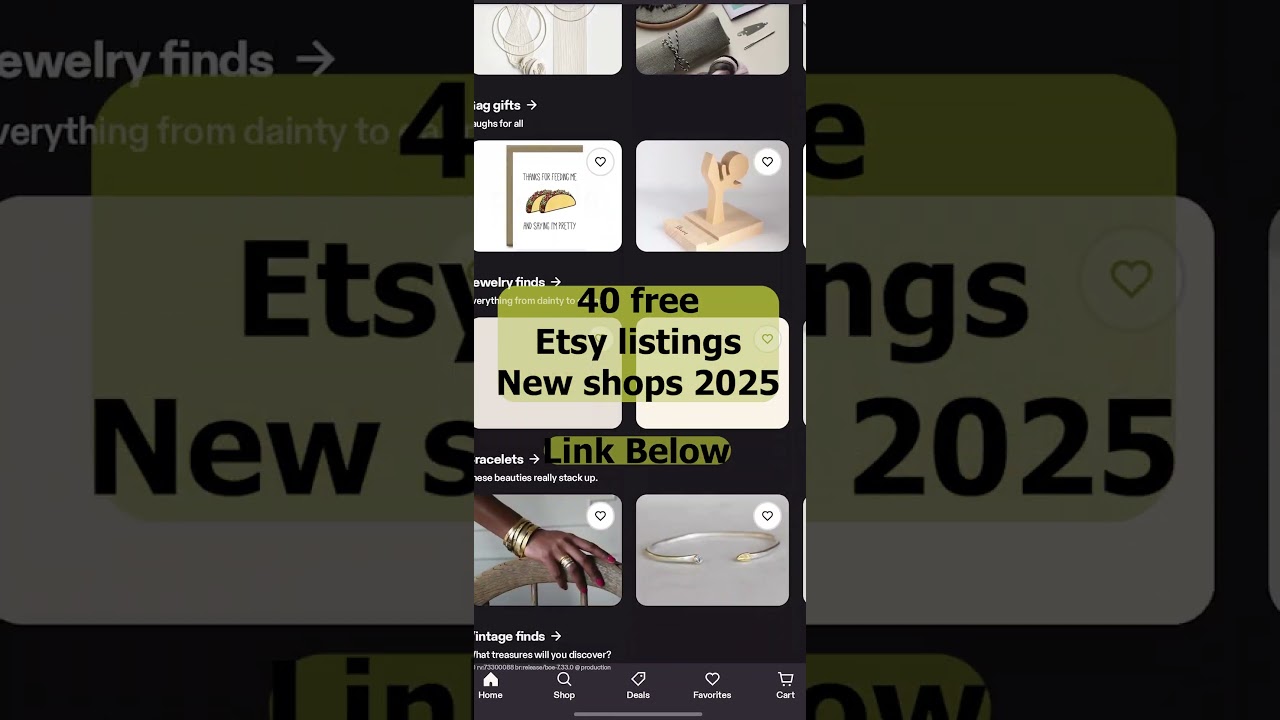 How to Get 40 Free Etsy Listings in 2025 | Start Selling on Etsy Without Paying