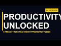 5 FREE AI Tools That Boost Productivity (2026)