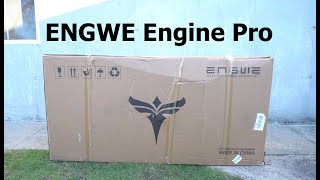 ENGWE Engine Pro 750W Folding Electric Bike Unboxing & Assembly