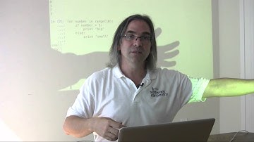 Software Carpentry September 2012 (4.5) Programming in Python