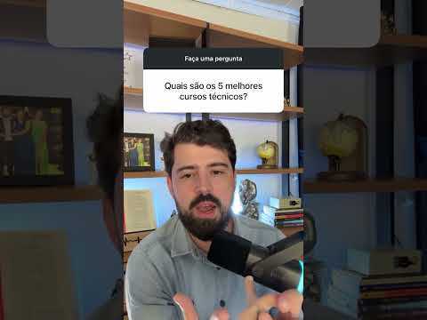 Quais são os 5 melhores cursos técnicos?