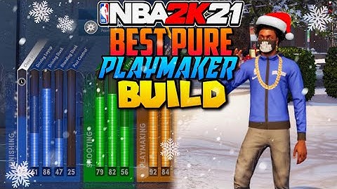 THE BEST PURE PLAYMAKER BUILD IN NBA 2K21 NEXT GEN • THIS BUILD IS UNSTOPPABLE IN THE CITY! 🔥